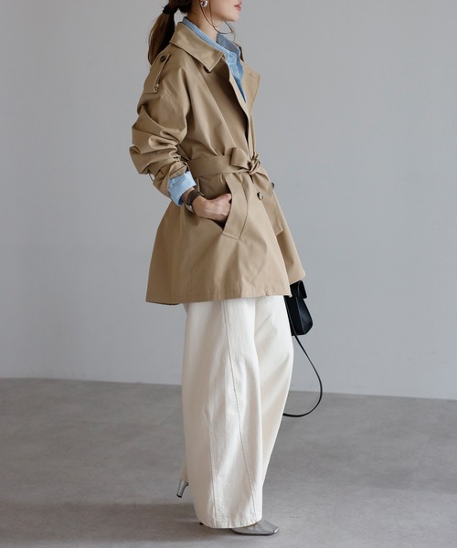 Bonjour Sagan（ボンジュールサガン） トレンチコート コート ベルト
