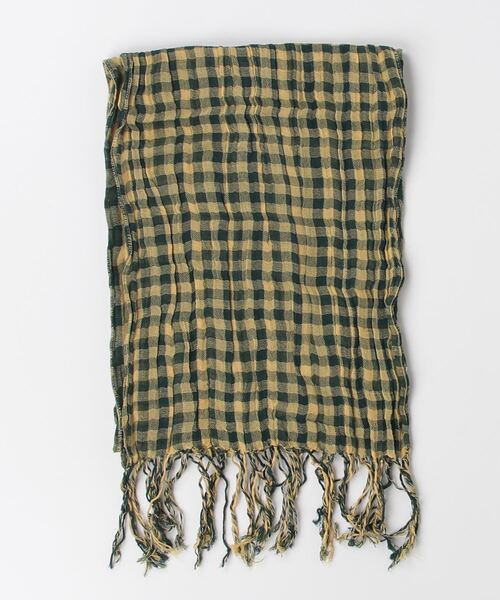 FUNALIVE（ファンアライブ） ストール マフラー コットン ギンガム