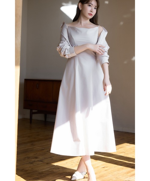 Her lip to ワンピース Draped Shirt Dress Set : ZOZOTOWN Yahoo!店