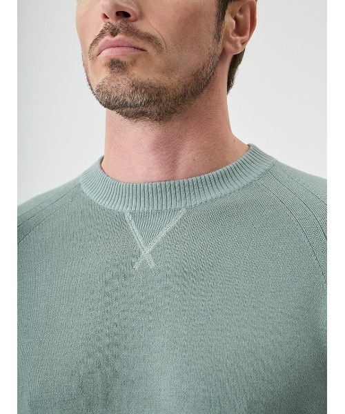 AOURE（アウール） セーター ニット スウェットライクニット プル