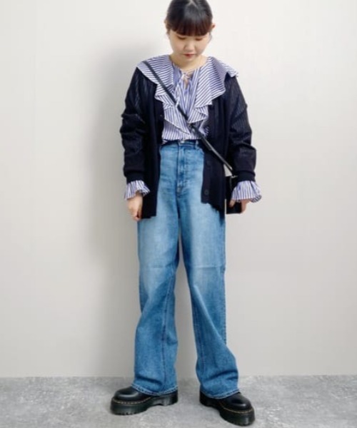 YANUK（ヤヌーク） ジーンズ デニム デニムパンツ JOAN ハイウエスト