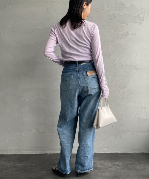 YANUK（ヤヌーク） ジーンズ デニム デニムパンツ JOAN ハイウエスト