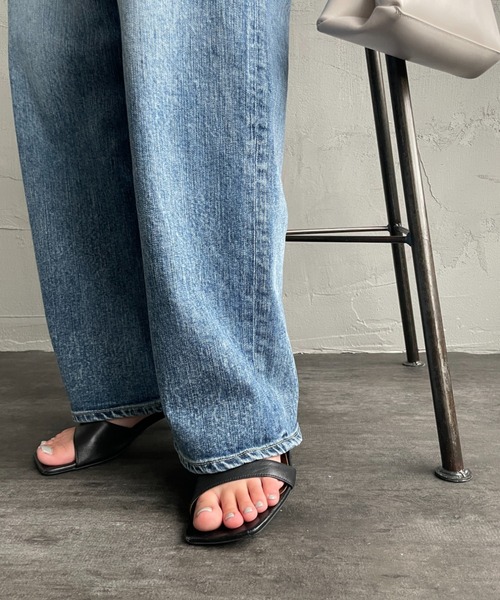 YANUK（ヤヌーク） ジーンズ デニム デニムパンツ JOAN ハイウエスト