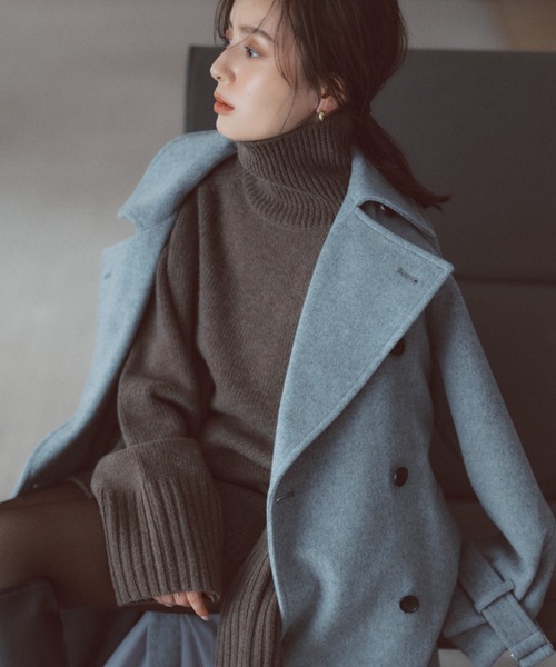 anuans（アニュアンス） ニット セーター HAMILTONウールカシミヤ