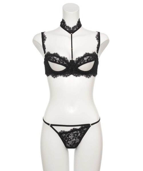 RAVIJOUR（ラヴィジュール） ブラジャー ショーツセット ノワール