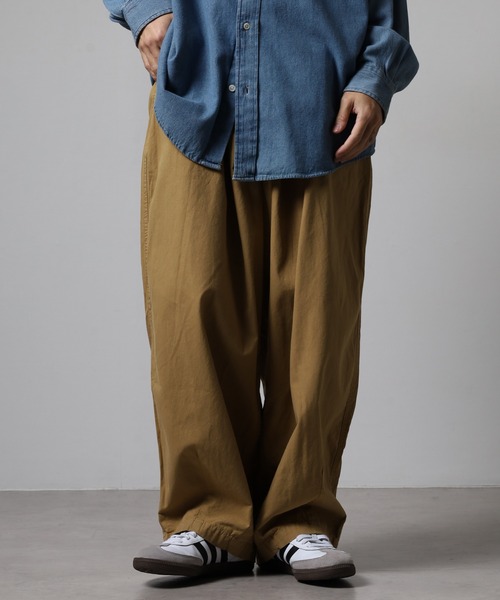 OMNES（オムネス） パンツ ウォッシュ加工＆ノーマル加工 ダンプ