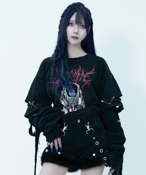 REFLEM（レフレム） tシャツ 「REFLEM/レフレム」レイヤード超ロング