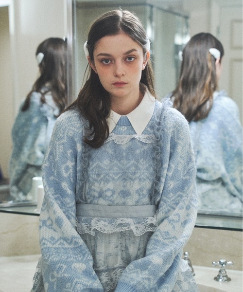 Lovilyn ワンピース 推し活チュールエプロンワンピース : ZOZOTOWN