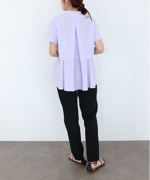 Marilyn Moon（マリリンムーン） ブラウス シャツ タックフリルフレア