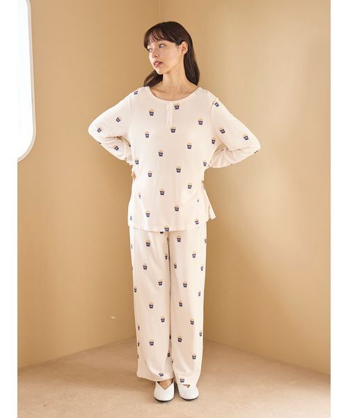 gelato pique（ジェラートピケ） パジャマ ルームウェア モチーフ3柄