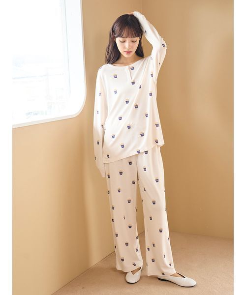 gelato pique（ジェラートピケ） パジャマ ルームウェア モチーフ3柄