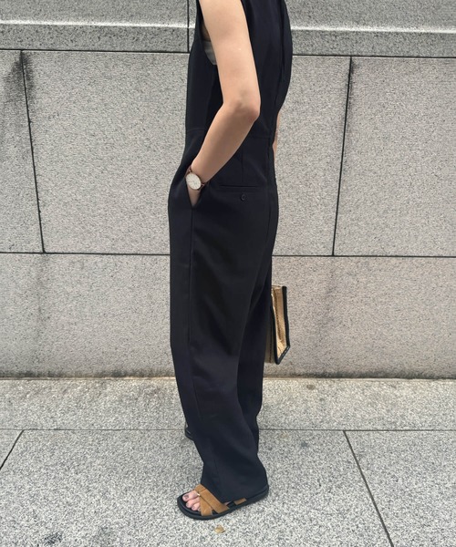 I-SOOK（アイスー） オールインワン リネンライクコンビネゾン (chiica