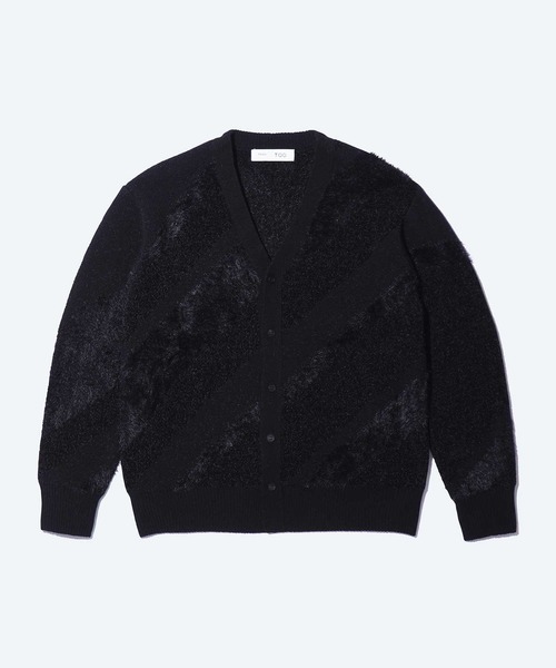 TOGA TOO カーディガン 「TOGA TOO/トーガトゥー」Regimental knit