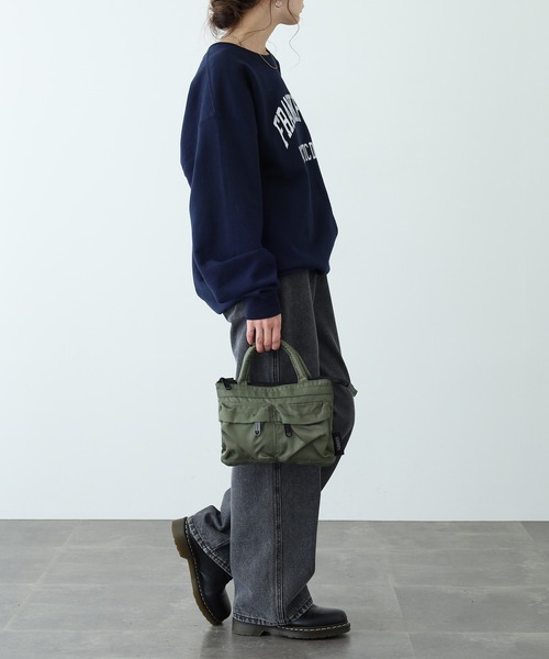 GERRY（ジェリー） ショルダーバッグ ヘルメットバッグ ダブルポケット