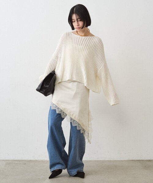 Loungedress（ラウンジドレス） ニット セーター オーバーニット