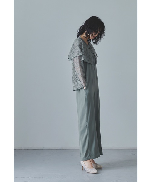 niana（ニアナ） パンツドレス レースボレロパンツドレス パーティー