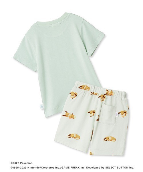 gelato pique（ジェラートピケ） パジャマ 「ポケモンスリープ