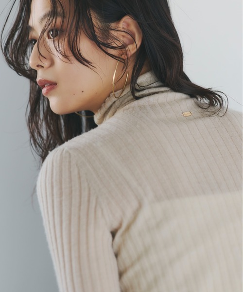 anuans（アニュアンス） ニット セーター カシミヤ100シアー