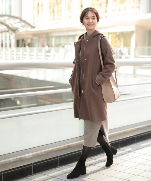 GLOBAL WORK（グローバルワーク） コート アウター 軽やかストレッチ