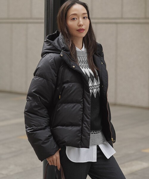 ダウンコート ダウンジャケット 「滝沢眞規子さん着用/VERY12月号掲載