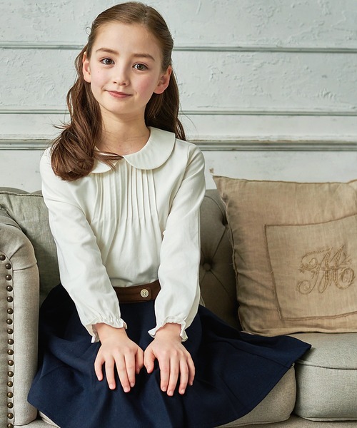 DRESCCO（ドレスコ） スカート ネイビーバイカラープリーツスカート