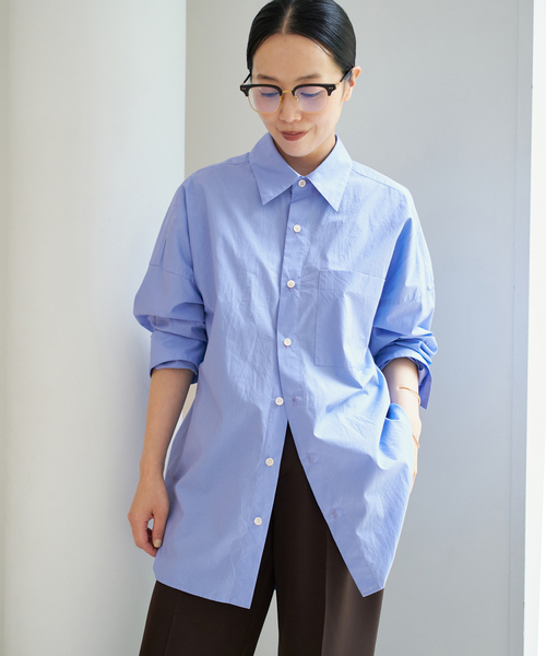 plage（プラージュ） ブラウス シャツ COTTON LOOSE シャツ レディース