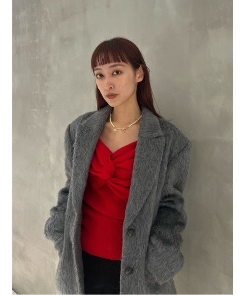 THROW by SLY ジャケット テーラードジャケット SHAGGY TAILOR JK