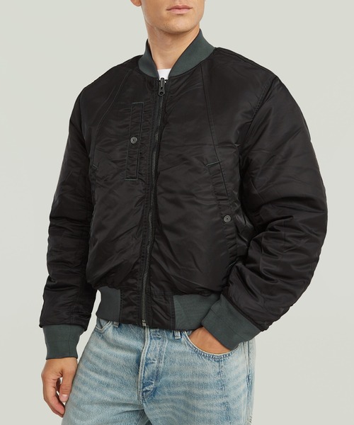 G-STAR RAW ma1 ma-1 Reversible Bomber Jacket/ミリタリーディテール
