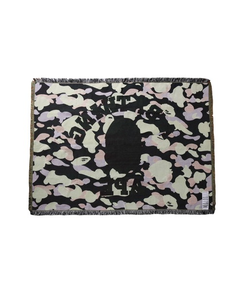 A BATHING APE（アベイシングエイプ） ブランケット 1ST CAMO JACQUARD
