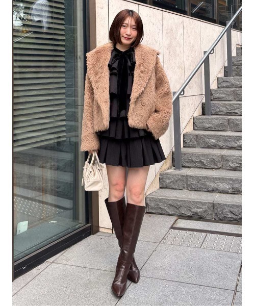 SNIDEL（スナイデル） ブーツ フィットロングブーツ レディース