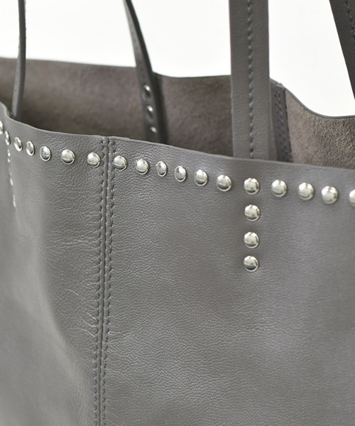 LAZY SUSAN（レイジースーザン） トートバッグ バッグ レザースタッズ