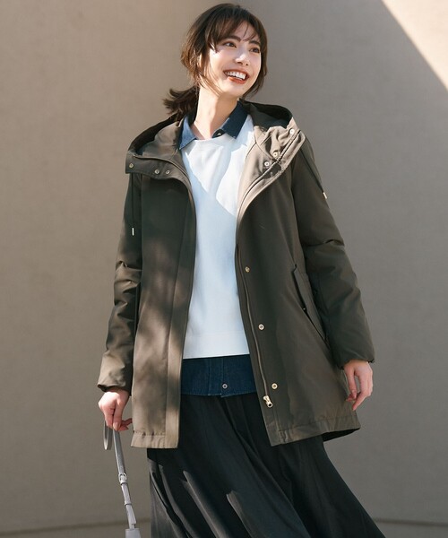 ダウンコート ダウンジャケット 「滝沢眞規子さん着用/一部店舗限定/撥