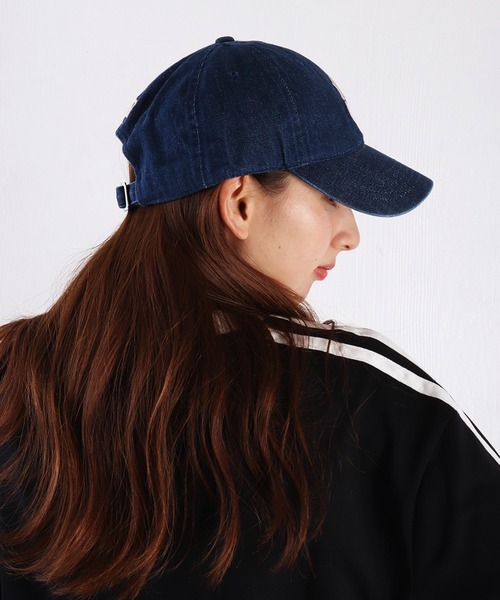 MLB キャップ 帽子 「日本未入荷」MLB KOREA デニム ハート アン