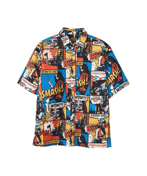HYSTERIC GLAMOUR（ヒステリックグラマー） シャツ FEELING HYSTERIC柄