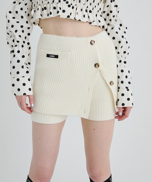 SORIN（ソリン） パンツ Wool Rib Layered Short Pants/ウールリブ