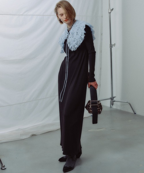 つけ襟 付け襟 Lace collar apron / レースカラーエプロン : ZOZOTOWN