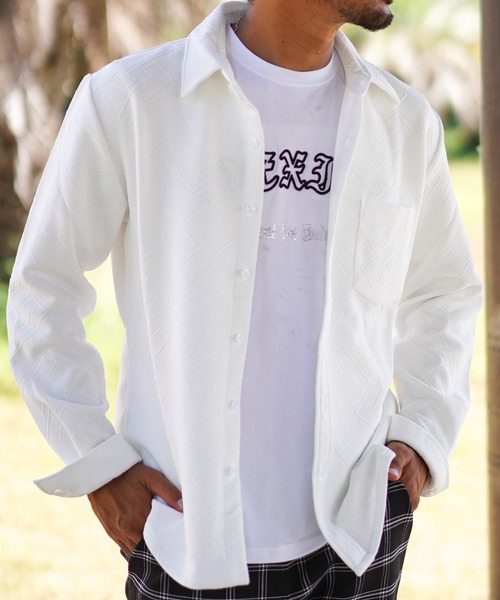 adamsJUGGLER（アダムスジャグラー） シャツ RTEG/Z.Wロングシャツ