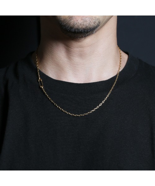 JAM HOME MADE（ジャムホームメイド） ネックレス 安全ピン 長アズキ