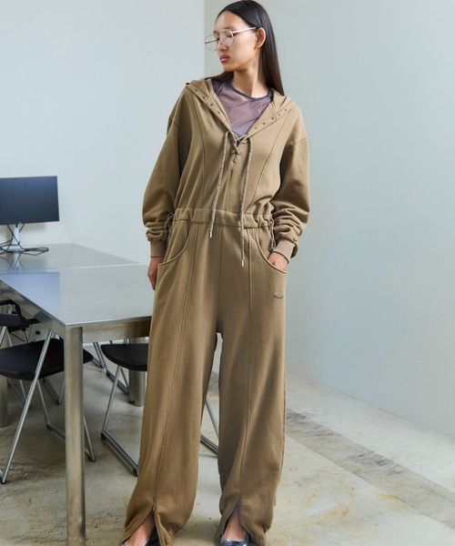 MAISON SPECIAL（メゾンスペシャル） オールインワン Lace Up Sweat