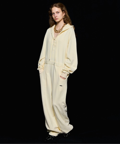 MAISON SPECIAL（メゾンスペシャル） オールインワン Lace Up Sweat