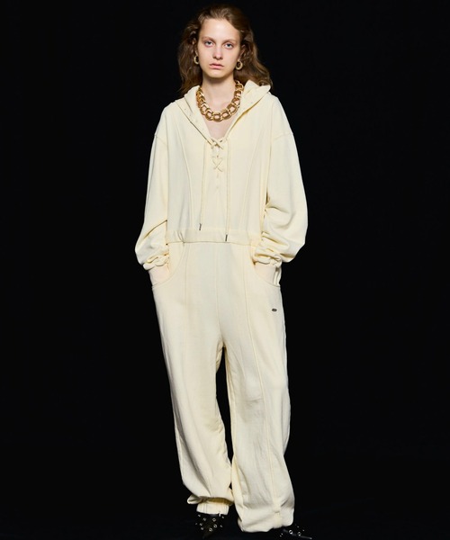 MAISON SPECIAL（メゾンスペシャル） オールインワン Lace Up Sweat