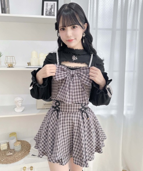 ROJITA（ロジータ） キャミソール 「セットアップ対応」BIGリボン