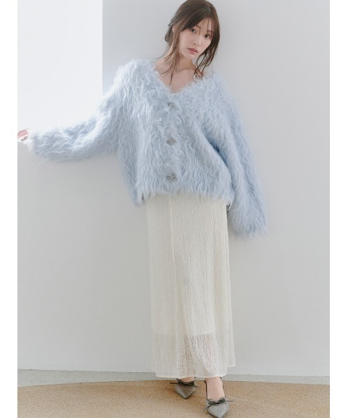 SNIDEL（スナイデル） カーディガン デザインニットカーディガン