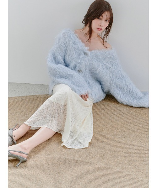 SNIDEL（スナイデル） カーディガン デザインニットカーディガン