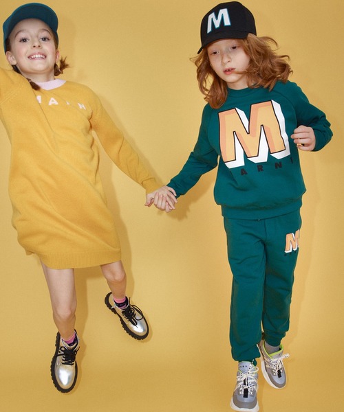 MARNI（マルニ） ワンピース Kids ＆ Junior カシミアブレンドブランド