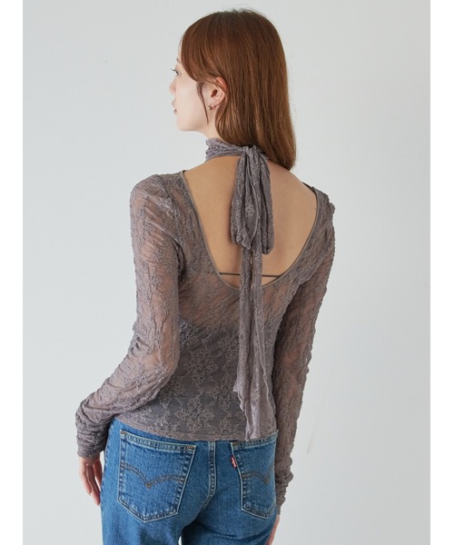 Chacott（チャコット） tシャツ 「Chacott」レースシアーTOPS