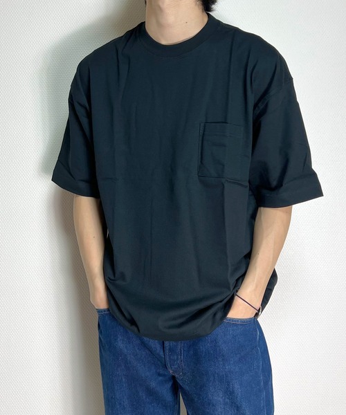 BEATJIVE（ビートジャイブ） tシャツ 肉厚コットン 半袖 ポケット 無地