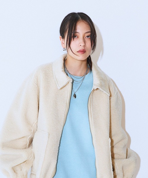 JEANASIS（ジーナシス） ブルゾン アウター リバーシブルモンスター