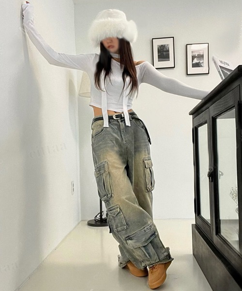 Dalfwin（ダールフィン） ジーンズ デニム デニムパンツ 韓国