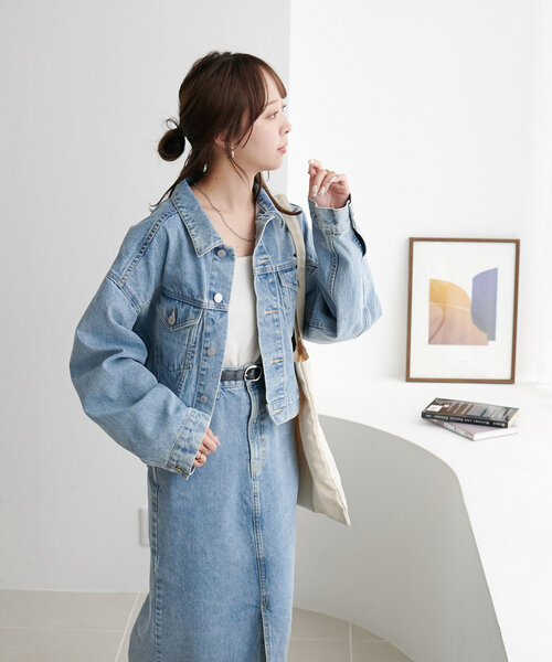 Discoat（ディスコート） ブルゾン アウター 「新型」USコットンデニム